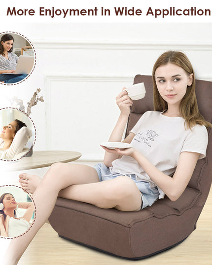 Giantex Folding Floor Gaming Chair