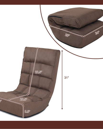 Giantex Folding Floor Gaming Chair