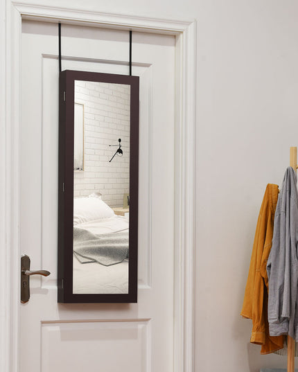 Jewelry Armoire Cabinet Wall Door Mounted - Giantex