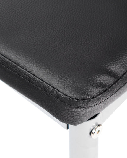 Giantex Set of 4 PU Leather Dining Side Chairs with Padded Seat Foot Cap