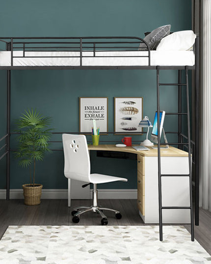 Giantex Heavy Duty Twin Loft Bed with Ladder