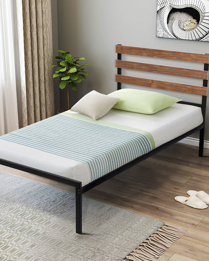 Easy Assembly Twin Metal Bed Frame No Box Spring Needed