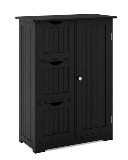 Bathroom Floor Cabinet, Wooden Storage Cabinet