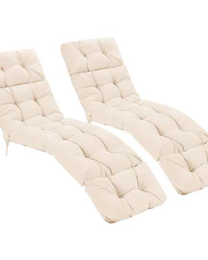 Giantex Set of 1/2/4 Lounge Chair Cushion(73X22X4 Inch)
