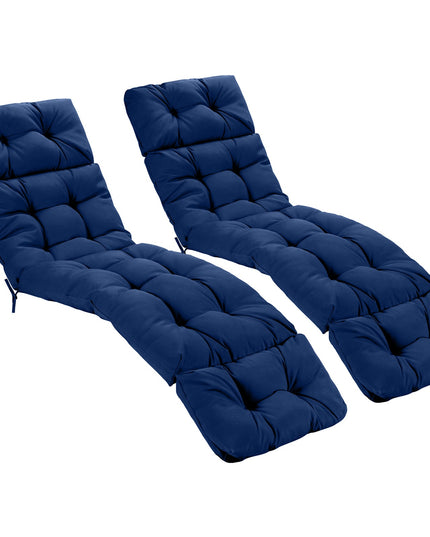 Giantex Set of 1/2/4 Lounge Chair Cushion(73X22X4 Inch)