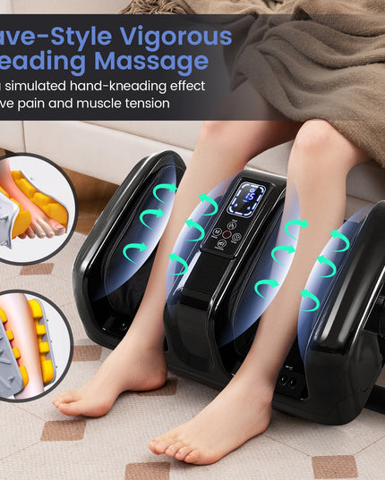 Giantex Foot Massager with Heat, 3 Massage Modes & Speed, Timer, 3 Intensity, Washable Cover