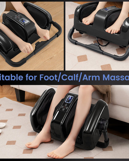 Giantex Foot Massager with Heat, 3 Massage Modes & Speed, Timer, 3 Intensity, Washable Cover