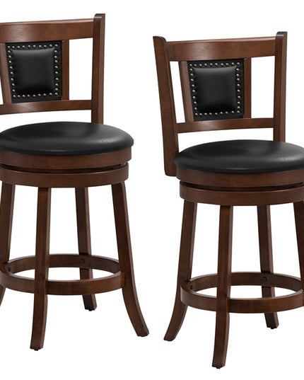 Giantex Swivel Bar Stools Set