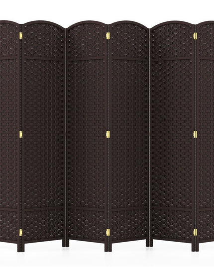 Giantex Room Divider 8 Panel, 5.6ft Folding Privacy Screen