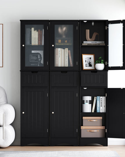 Giantex Freestanding Bathroom Storage Cabinet