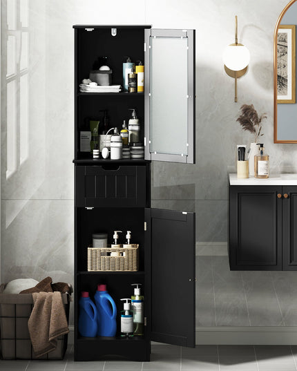 Giantex Freestanding Bathroom Storage Cabinet