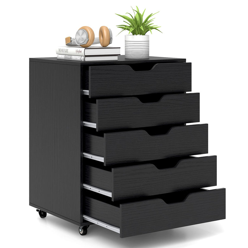 Drawers Cabinet Mobile Lateral Filing Organizer