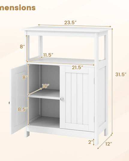 Giantex Bathroom Storage Cabinet