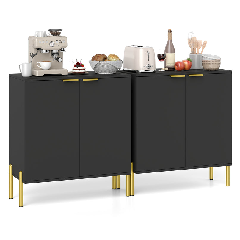 Giantex Buffet Cabinet with Storage, 2-Door Kitchen Sideboard with Storage Cabinet