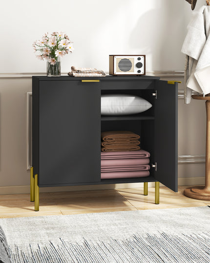 Buffet Giantex avec Rangement, Buffet de Cuisine à 2 Portes avec Armoire de Rangement