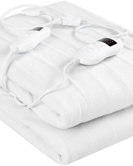 Giantex Heated Electric Mattress Pad w/ 8 Temperature Regulation (Twin/Full/Queen/King) - Giantexus