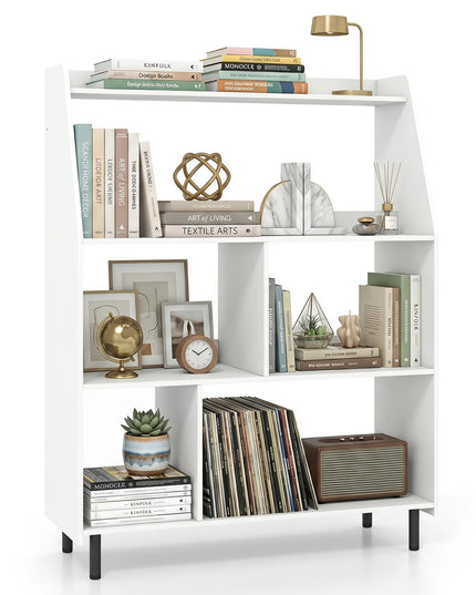 Giantex 5 Cube Storage Organizer with Adjustable Feet & Sturdy Support Legs