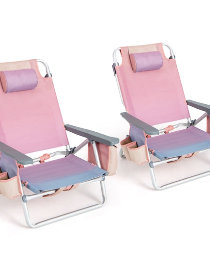 Giantex Beach Chair 2-Pack Sling Camping Chair