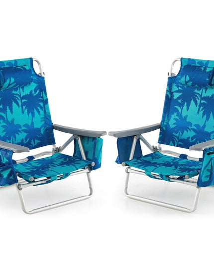 Giantex Beach Chair 2-Pack Sling Camping Chair