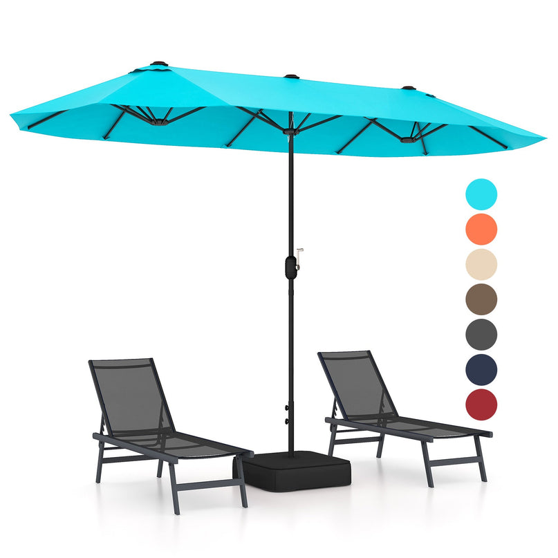 Giantex 13ft Large Patio Umbrella with Base