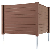 48''W x 36''H / Brown / 2 Panels