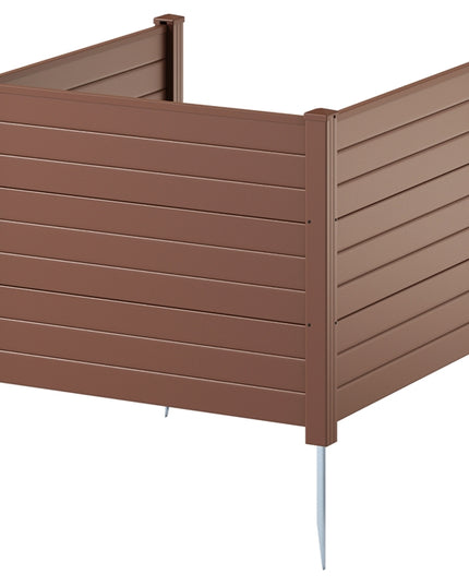 Giantex 48''W x 36''H 3/6 Panels Air Conditioner Fence