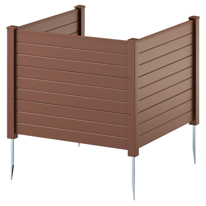Clôture de climatiseur Giantex 48 po L x 36 po H à 3/6 panneaux