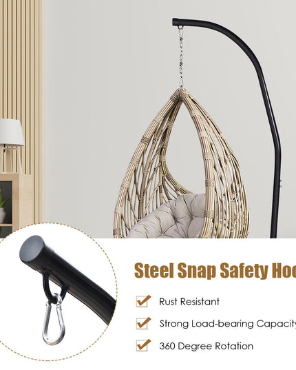 Giantex Hammock Chair Stand, Hanging Chair Stand, C Stand for Hanging Chair