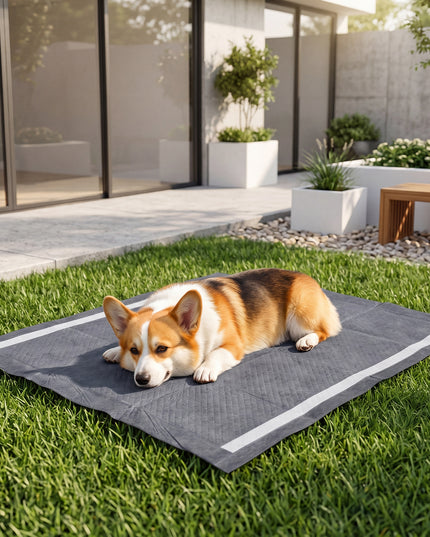Giantex 150-Pack 36" x 24" Charcoal Dog Pee Pads for Medium & Large Dogs