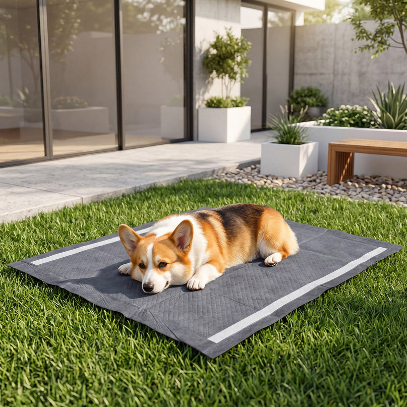 Giantex 150-Pack 36" x 24" Charcoal Dog Pee Pads for Medium & Large Dogs