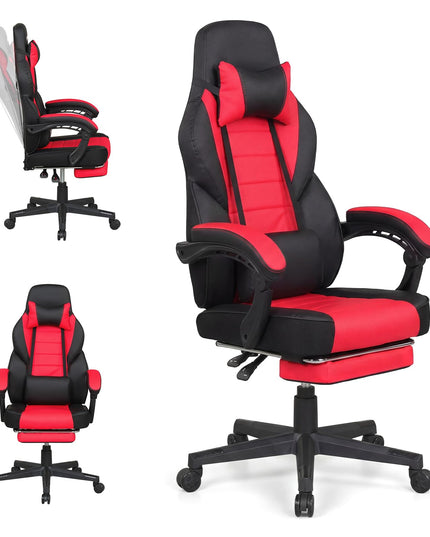 Giantex Height Adjustable 360° Swivel Gaming Chair for Home Office