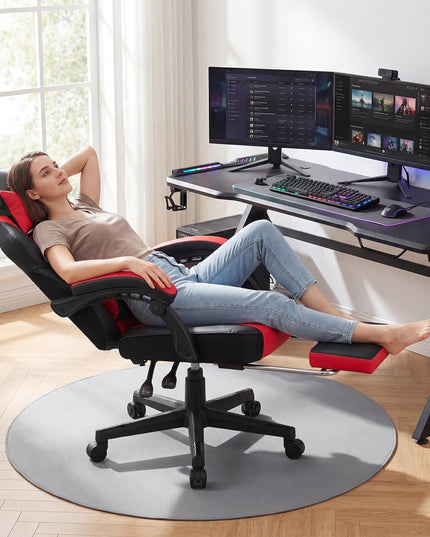 Giantex Height Adjustable 360° Swivel Gaming Chair for Home Office