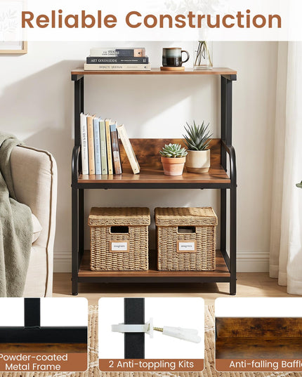 Giantex Rolling Printer Stand with Adjustable Storage Shelf