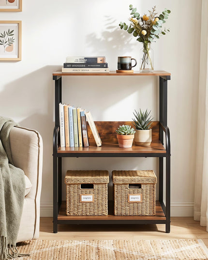 Giantex Rolling Printer Stand with Adjustable Storage Shelf