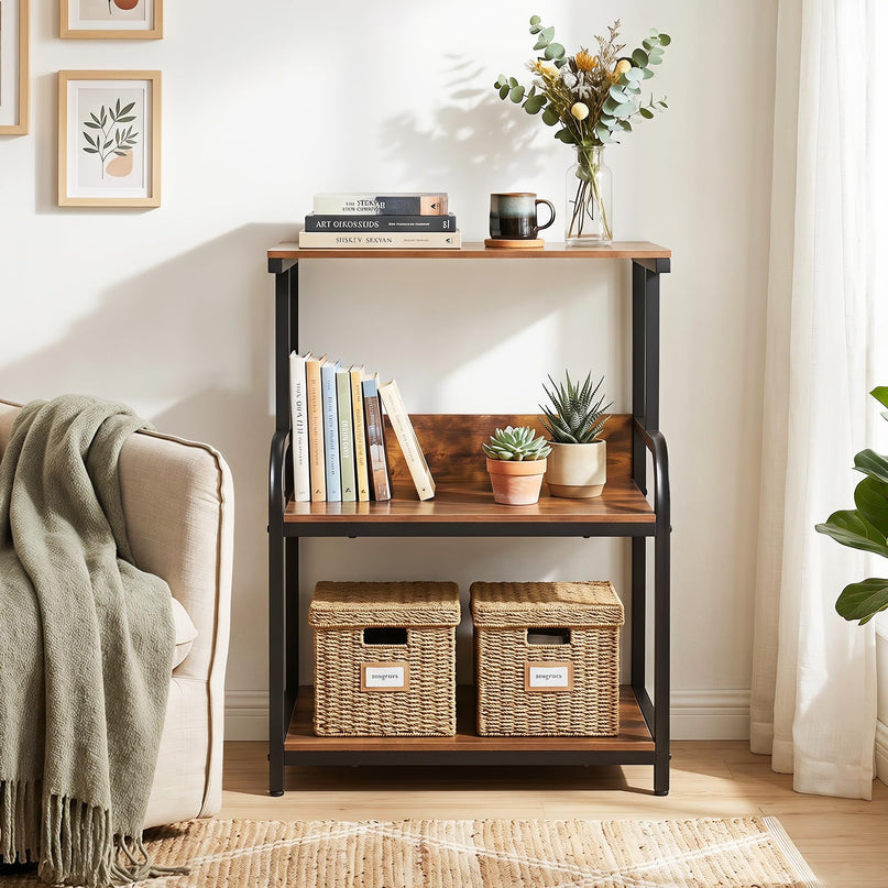Giantex Rolling Printer Stand with Adjustable Storage Shelf