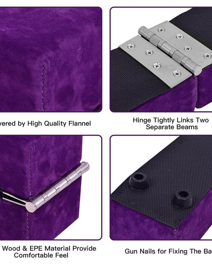 Giantex 7FT Folding Floor Balance Beam for Girls - Giantexus