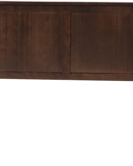 Giantex Wood Headboard, Flat Panel Headboard with Pre-drilled Holes for Height Adjustment