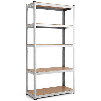 Storage Shelving Rack Utility Shelf 5-Tier | Heavy Duty 2750LBS Garage Shelves Shelving