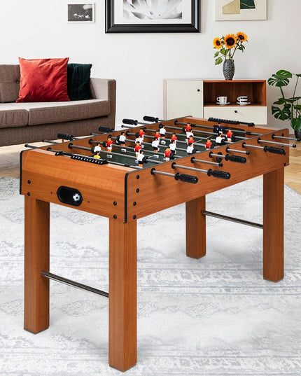 Giantex 48" Foosball Table, 8 Rods, 2 Balls and Score Keepers - Giantexus