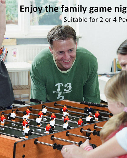 Giantex 48" Foosball Table, 8 Rods, 2 Balls and Score Keepers - Giantexus
