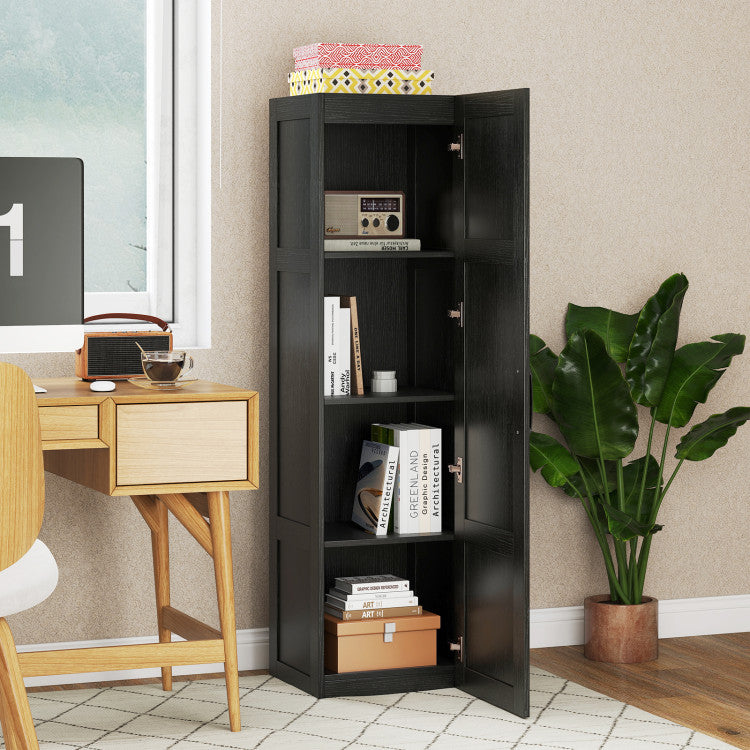 Giantex Tall Storage Cabinet for Living Room Kitchen Bathroom Laundry