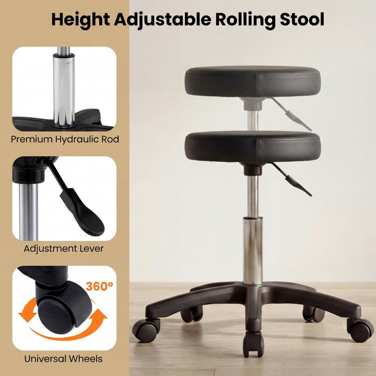 Giantex Electric Facial Bed for Esthetician w/Hydraulic Stool