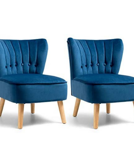 Giantex Small Upholstered Leisure Sofa Chair w/Wood Legs
