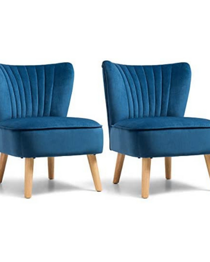 Velvet Accent Chair, Upholstered Modern Sofa Chair