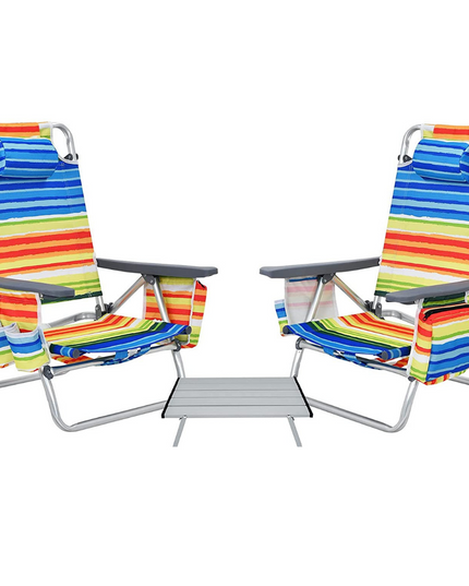 Giantex Beach Chair 2-Pack Sling Camping Chair