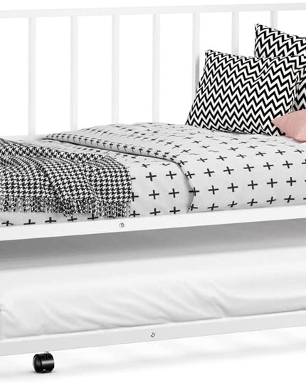 Giantex Twin Size Daybed and Trundle Frame Set