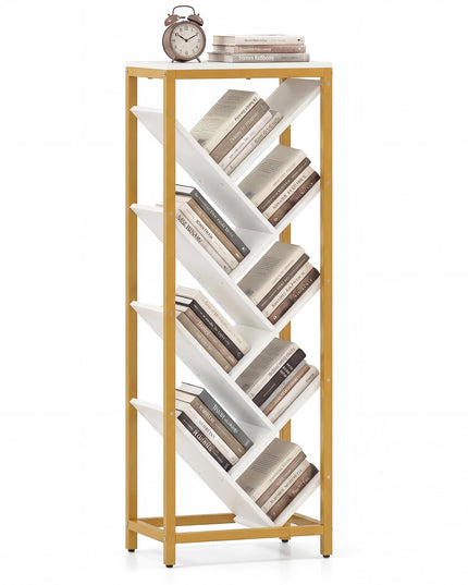 Giantex Tree Bookshelf 9-Tier Floor Standing Bookshelf for Books/CDs