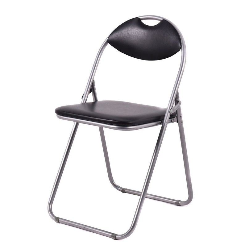 6 PCS Folding Chairs Set with Padded Seats and Carrying Handle - Giantexus