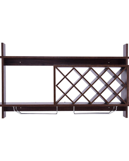 Wall Mounted Wine Rack Organizer - Giantexus