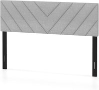 Diagonal Channel Tufting / Gray